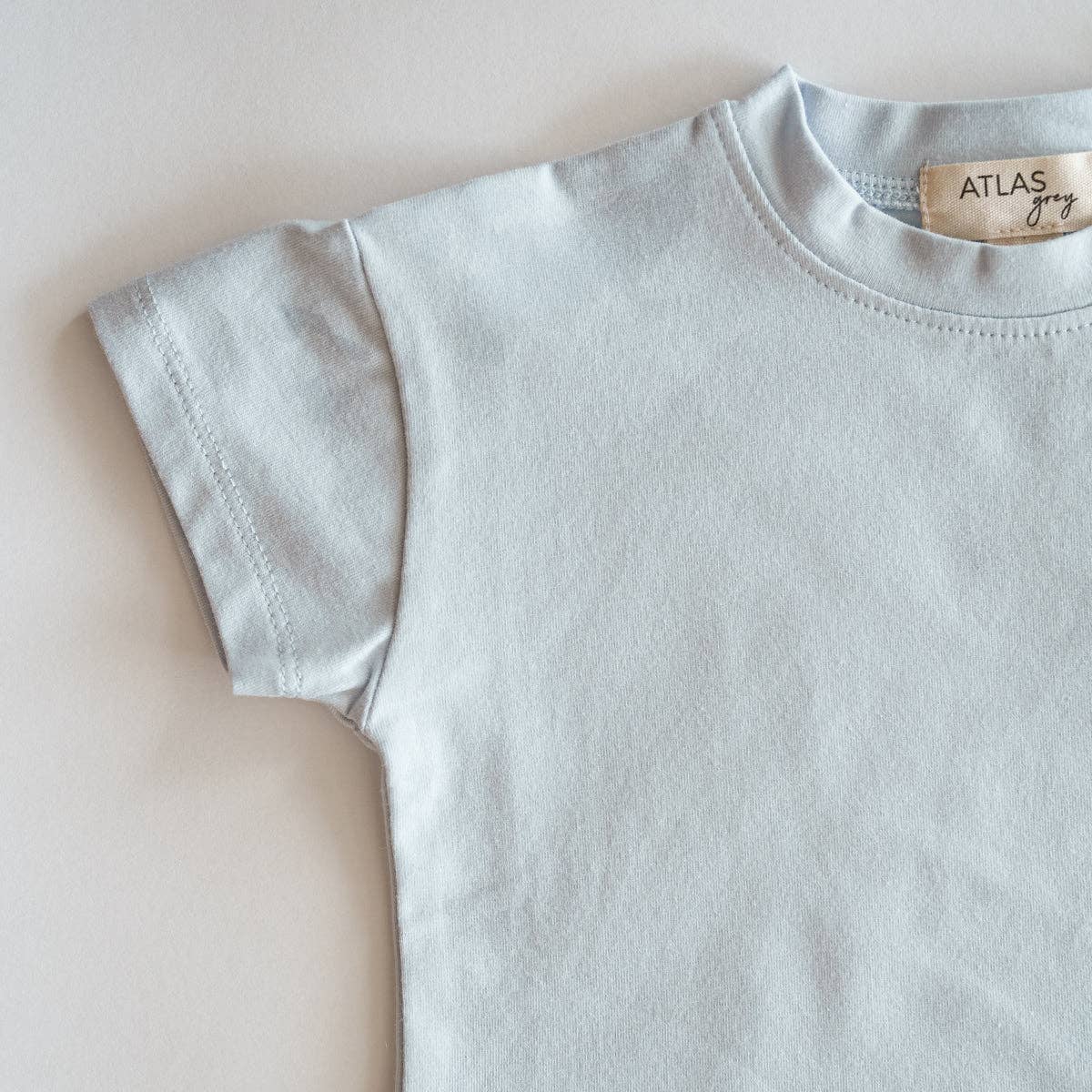 Organic Oversized T-Shirt 3 Pack: 0-3M / Glacier / Oatmeal / Grey Lilac